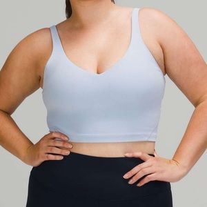 Lululemon Athletica Light Blue Crop Top